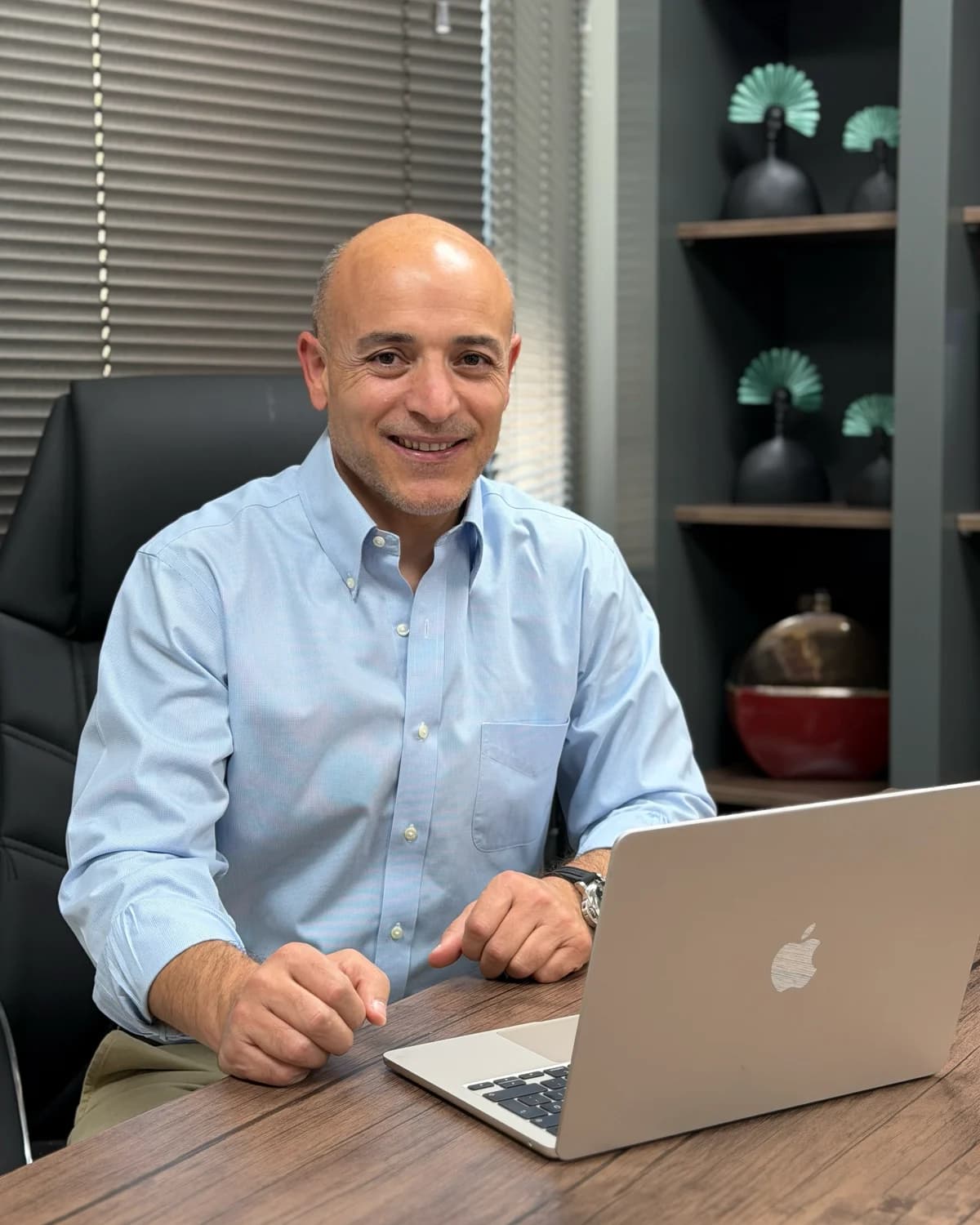 Portrait of Assoc. Prof. Mehti Şalvız
